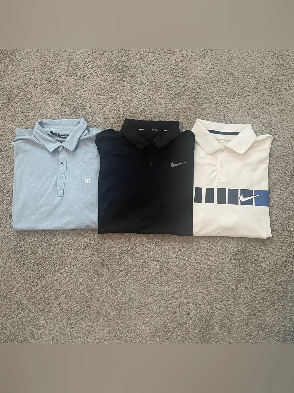 Nike Golf and TravisMathew Polo Shirts - Men’s Small
